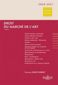 Droit du marché de l'art : 2020-2021