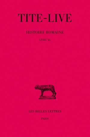 Histoire romaine. Vol. 30. Livre XL