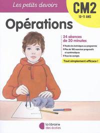 Opérations CM2, 10-11 ans : 24 séances de 20 minutes