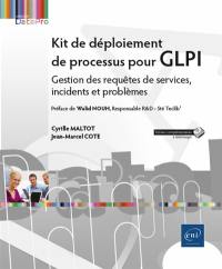 Kit de déploiement de processus pour GLPI : gestion des requêtes de services, incidents et problèmes