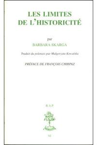 Les limites de l'historicité : continuité et transformations de la pensée
