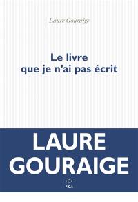 Le livre que je n'ai pas écrit