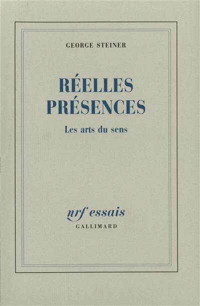 Réelles présences : les arts du sens