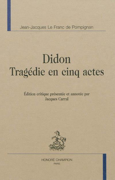 Didon : tragédie en cinq actes