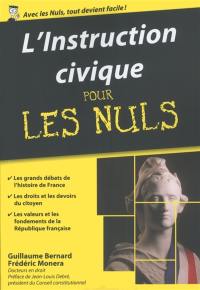 L'instruction civique pour les nuls