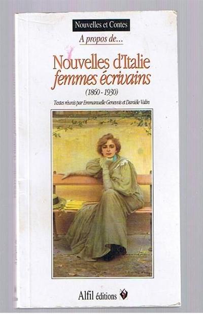 Nouvelles d'Italie : femmes écrivains (1860-1930)