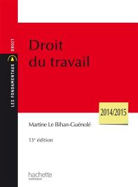 Droit du travail : 2014-2015