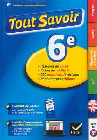 Tout savoir 6e