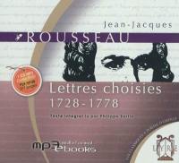 Lettres choisies : 1728-1778