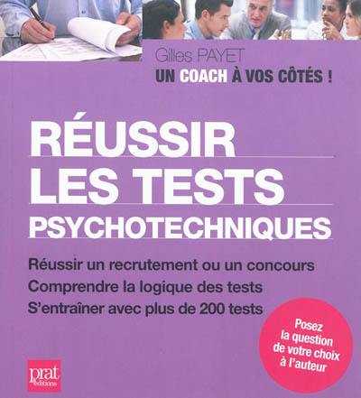 Réussir les tests psychotechniques