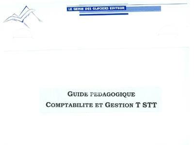 Comptabilité et gestion terminale STT : mallette pédagogique