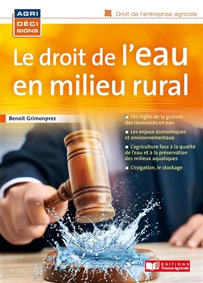 Le droit de l'eau en milieu rural