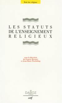 Les statuts de l'enseignement religieux