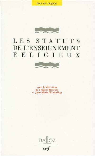 Les statuts de l'enseignement religieux