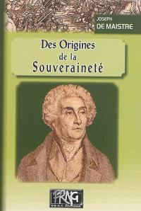 Des origines de la souveraineté