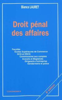 Droit pénal des affaires