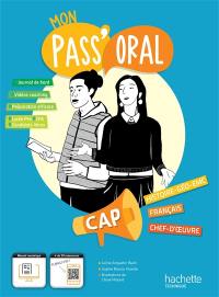 Mon pass'oral, histoire géo EMC, français, chef-d'oeuvre CAP : journal de bord