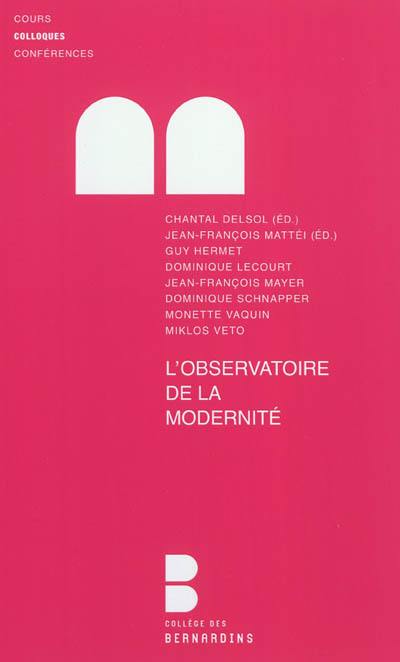 L'observatoire de la modernité