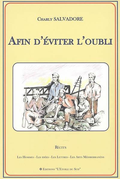 Afin d'éviter l'oubli