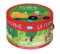 La ferme : livre + puzzle géant