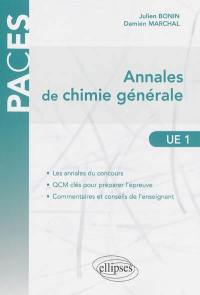 Annales de chimie générale, UE 1