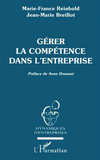 Gérer la compétence dans l'entreprise