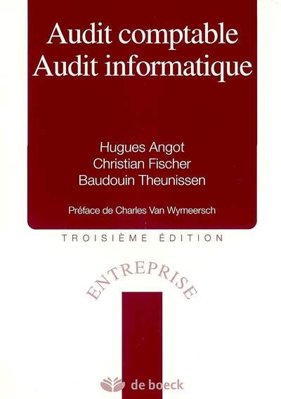 Audit comptable, audit informatique