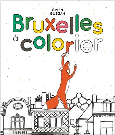 Bruxelles à colorier