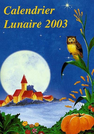 Calendrier lunaire 2003