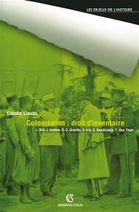 Colonisation : droit d'inventaire