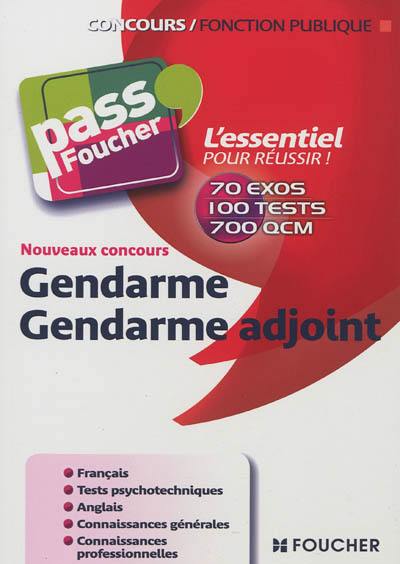 Gendarme, gendarme adjoint : nouveaux concours