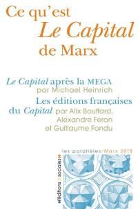 Ce qu'est Le capital de Marx