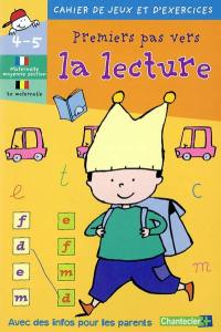 Premiers pas vers la lecture maternelle Moyenne section-2e maternelle, 4-5 ans