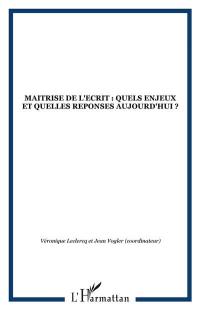 Contradictions, n° 90-91. Maîtrise de l'écrit : quels enjeux et quelles réponses aujourd'hui ?