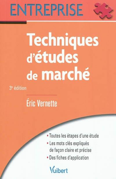 Techniques d'études de marché