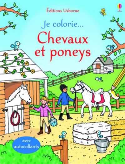 Je colorie... chevaux et poneys