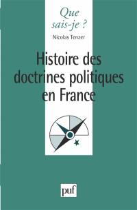 Histoire des doctrines politiques en France