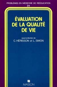 Evaluation de la qualité de vie