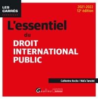 L'essentiel du droit international public : 2021-2022