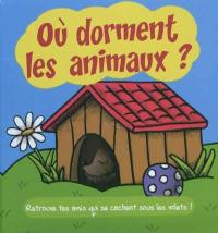 Où dorment les animaux ?