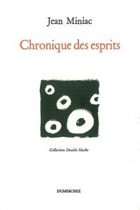 Chronique des esprits : poèmes