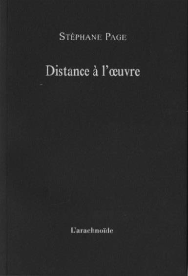 Distance à l'oeuvre