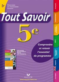 Tout savoir 5e