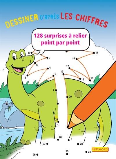 Dessiner d'après les chiffres : dinosaures