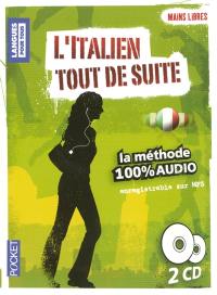 Coffret mains libres l'italien tout de suite 100% audio