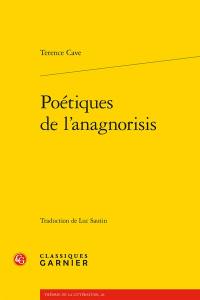 Poétiques de l'anagnorisis