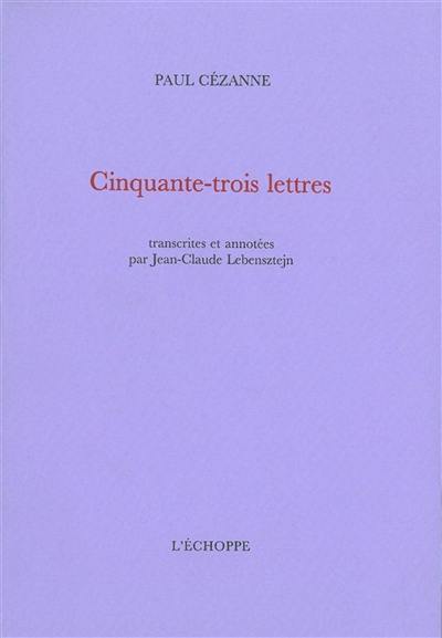 Cinquante-trois lettres