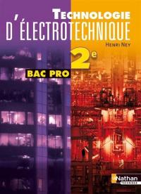 Technologie d'électrotechnique, 2e bac pro