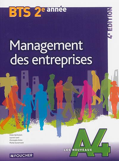 Management des entreprises, BTS tertiaires 2e année