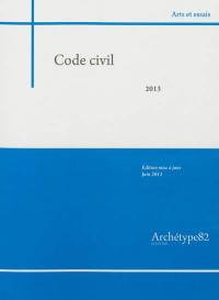 Code civil : 2013